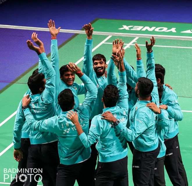 德国队鏖战印尼队，桃田贤斗带队取胜