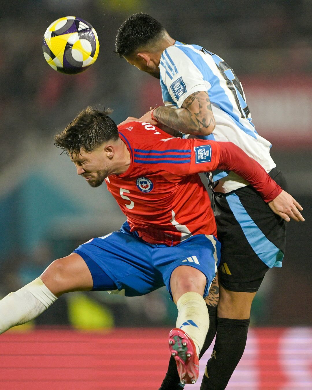 阿根廷队员在比赛中体现出了实力